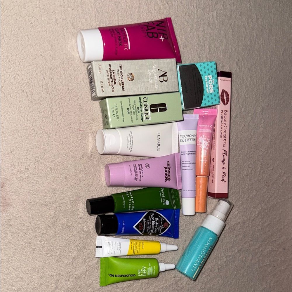 14 pieces Assorted Skincare and Beauty Products NIP/NWOP